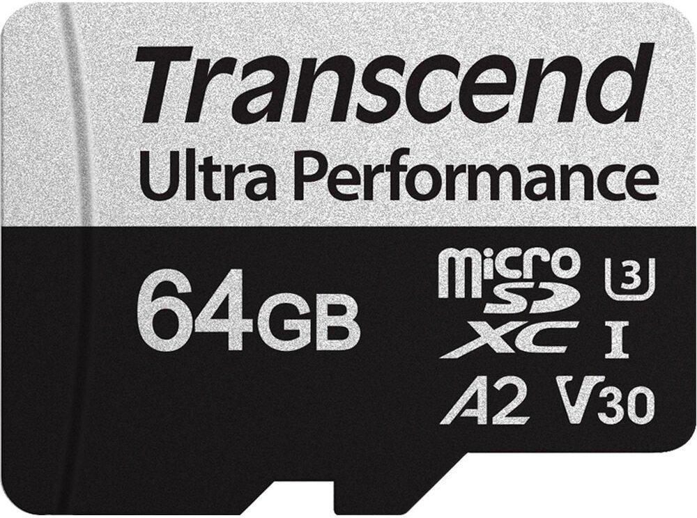 Карта памяти Transcend microSD 700S C10 UHS-I R100/W40MB/s UHS-I U1 64 Gb (TS64GUSD340S) - фото 2