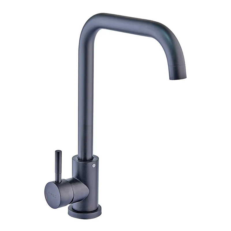 Смеситель для кухни из нержавеющей стали SUS304 Champion SUS-011-G Black (CH0345)