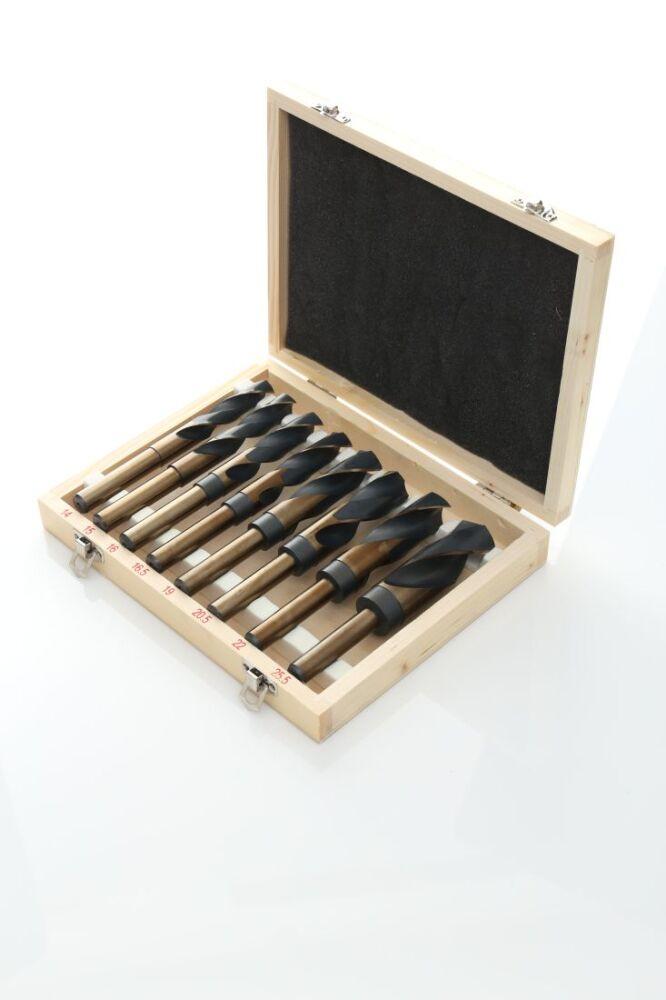 Свердла по металу та дереву Tagred TA1085 HSS 14-25,5 мм 8 шт. (2389248870) - фото 5