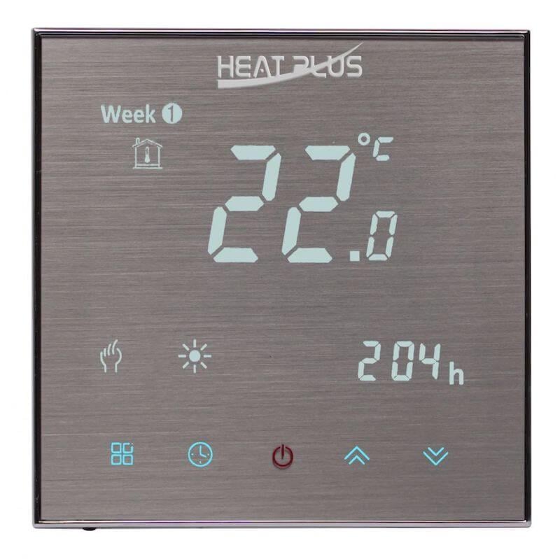 Терморегулятор Heat Plus iTeo4 Wi-Fi Steel (3738)