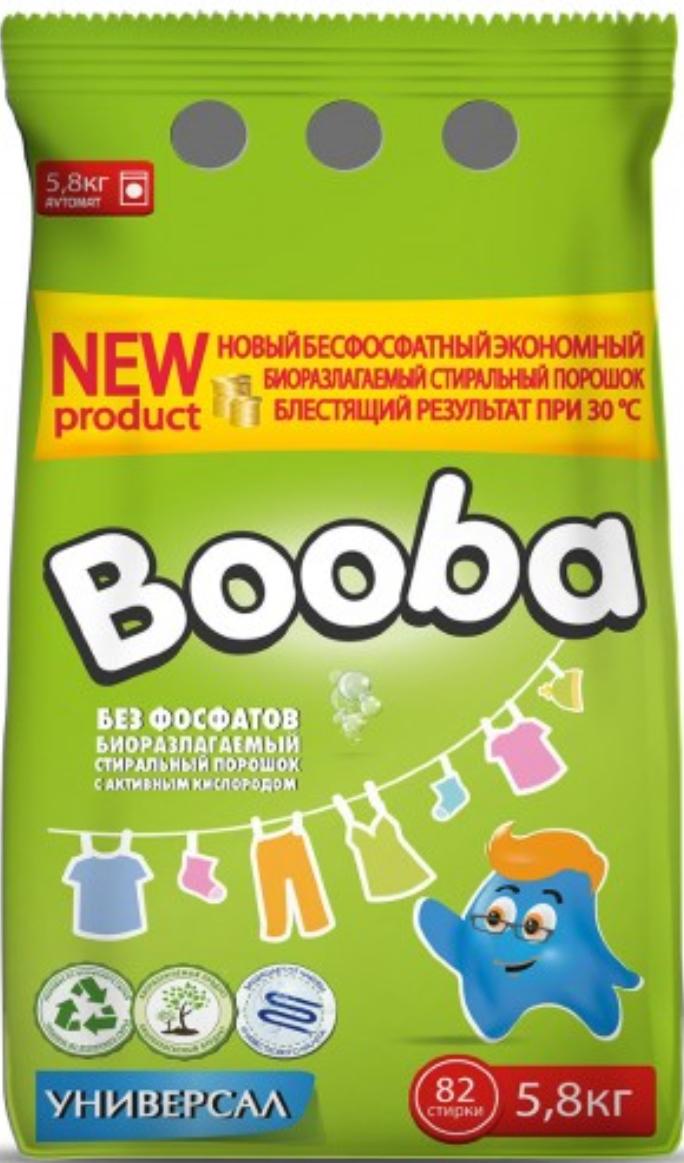 Пральний порошок дитячий Booba Універсал 5,8 кг
