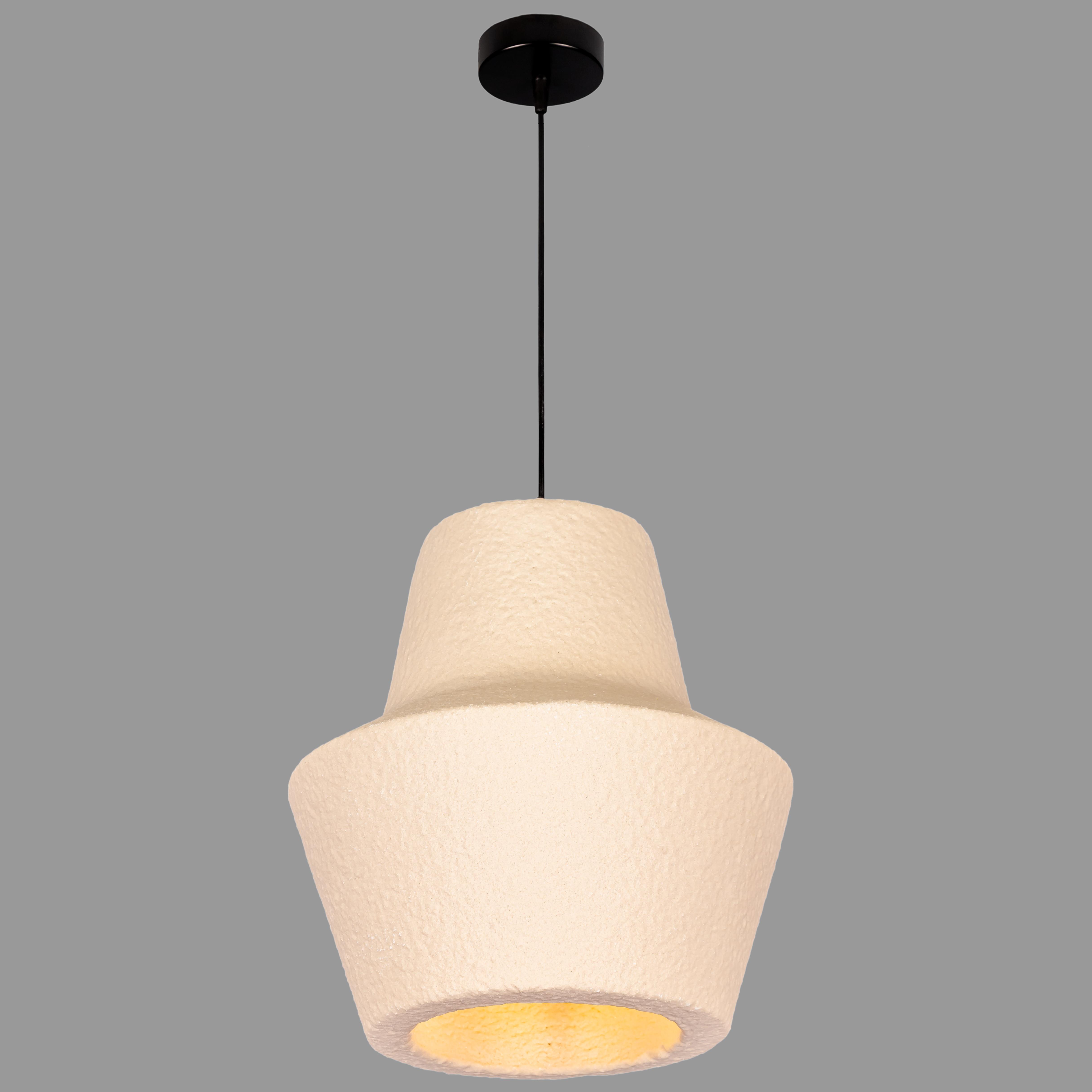 Люстра гипсовая Wabi-Sabi 35 см Бежевый (909-XL3625 (350) BEIGE)