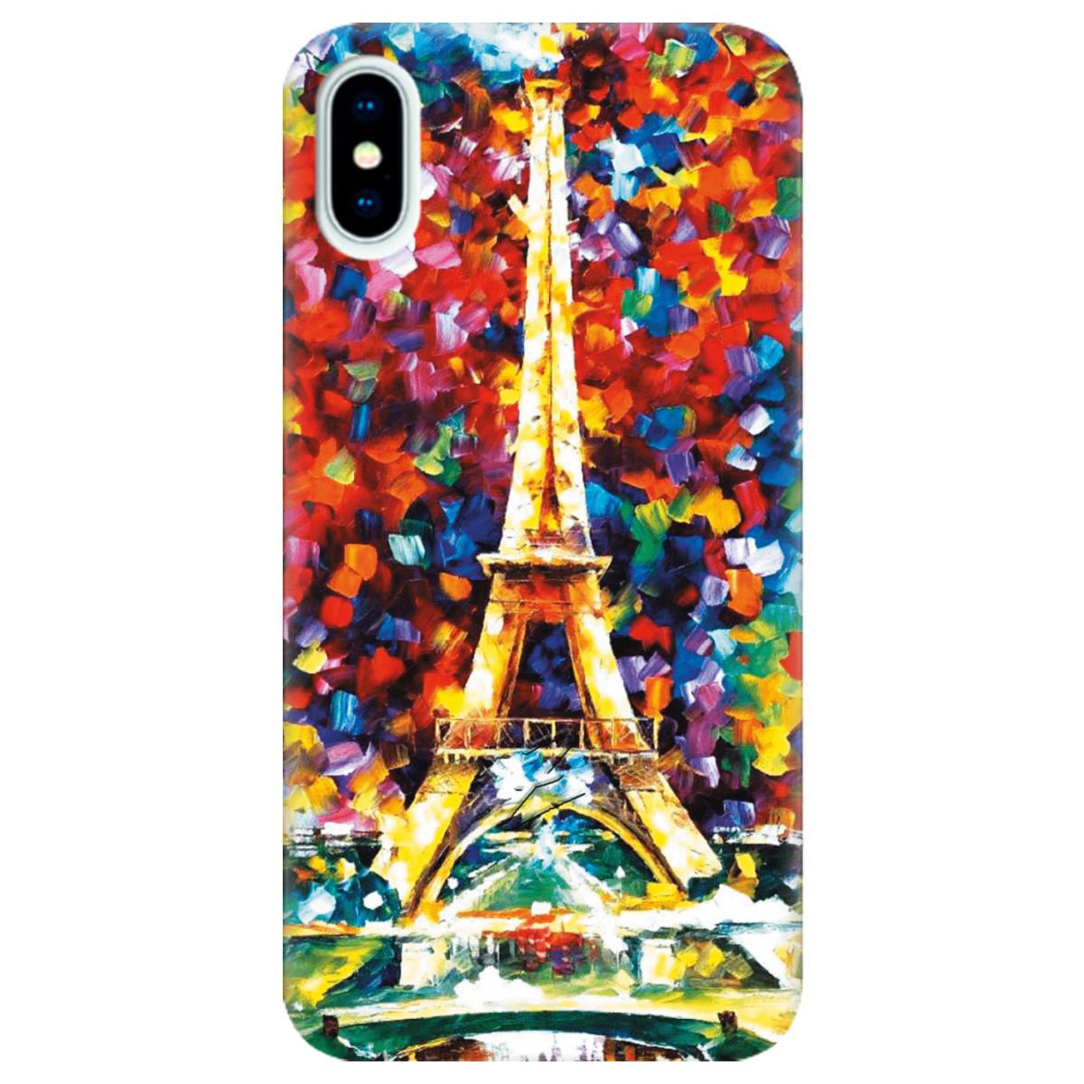 Силіконовий чохол Zorrov для Apple iPhone X - Paris dream (10290050153033452)