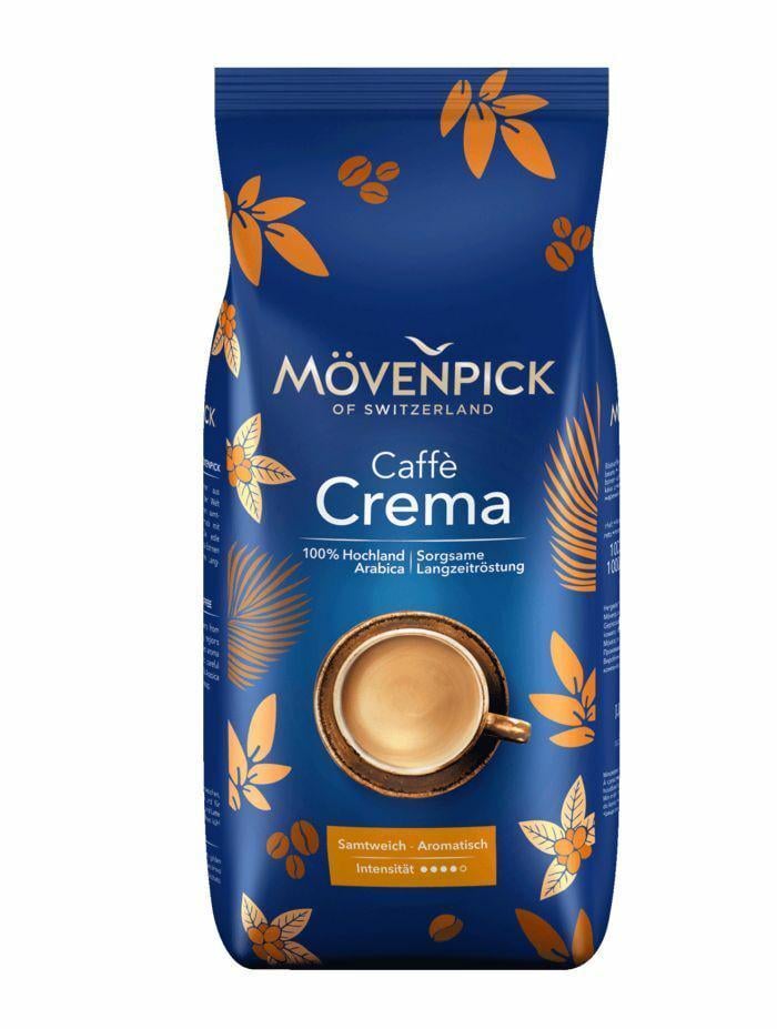 Кава в зернах Movenpick Caffe Crema 100% арабіка 1 кг