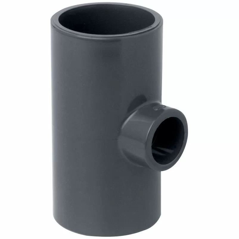 Тройник редукционный Aquaviva ПВХ d 90х75 мм - фото 1 Тройник редукционный Aquaviva ПВХ d 90х75 мм - фото 1