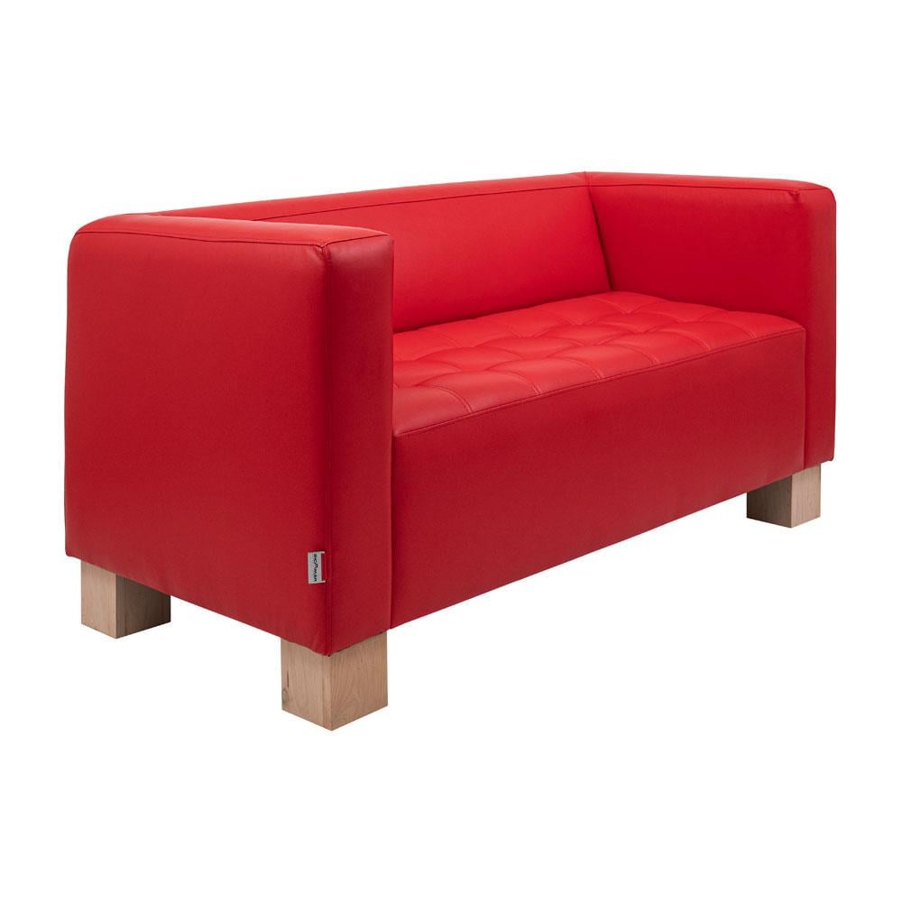 Диван Space екошкіра Soft 150х76х76 см Red (rich_sofa_00656)