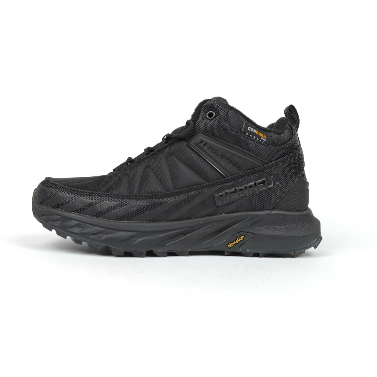Ботинки термо мужские зимние батал аналог Merrell Float Pro Thermo 48 31 см Черный (37236878)