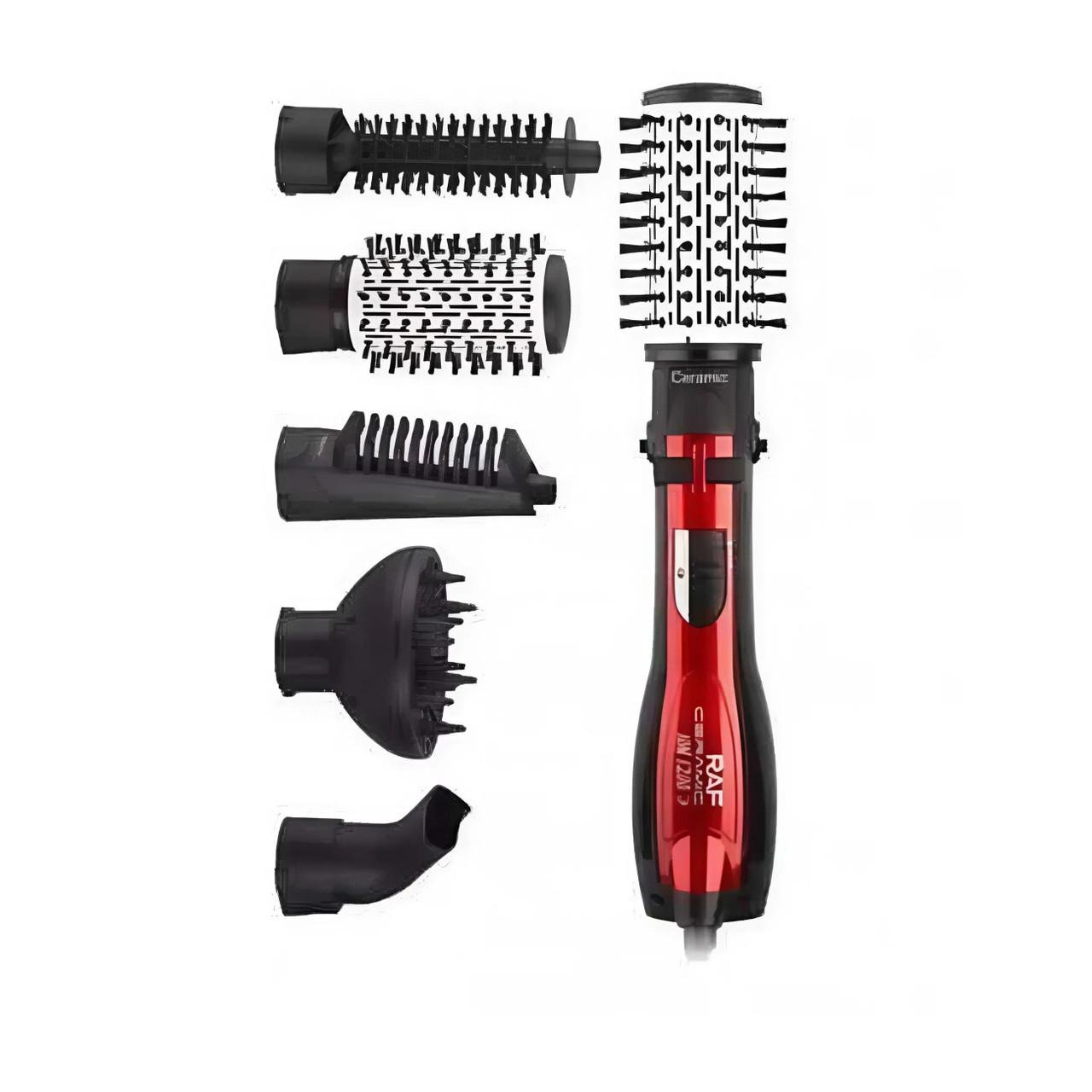 Фен-щітка для сушіння та укладання волосся RAF R.416 1200 Вт 5в1 з насадками (9767) - фото 8 Фен-щітка для сушіння та укладання волосся RAF R.416 1200 Вт 5в1 з насадками (9767) - фото 8