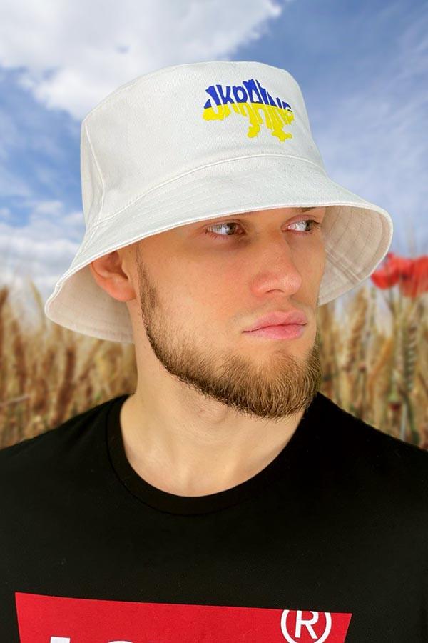 Панама летняя Braxton Ukraine унисекс Белый (1450)