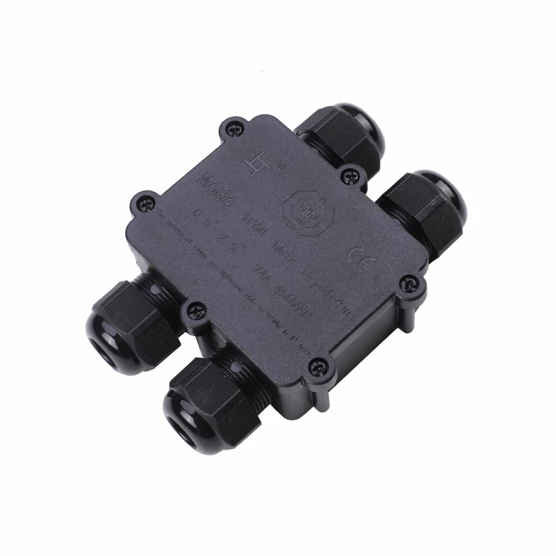 Коробка распределительная герметична M686-H 4xM25 8-12 мм IP68 Коробка распределительная герметична M686-H 4xM25 8-12 мм IP68