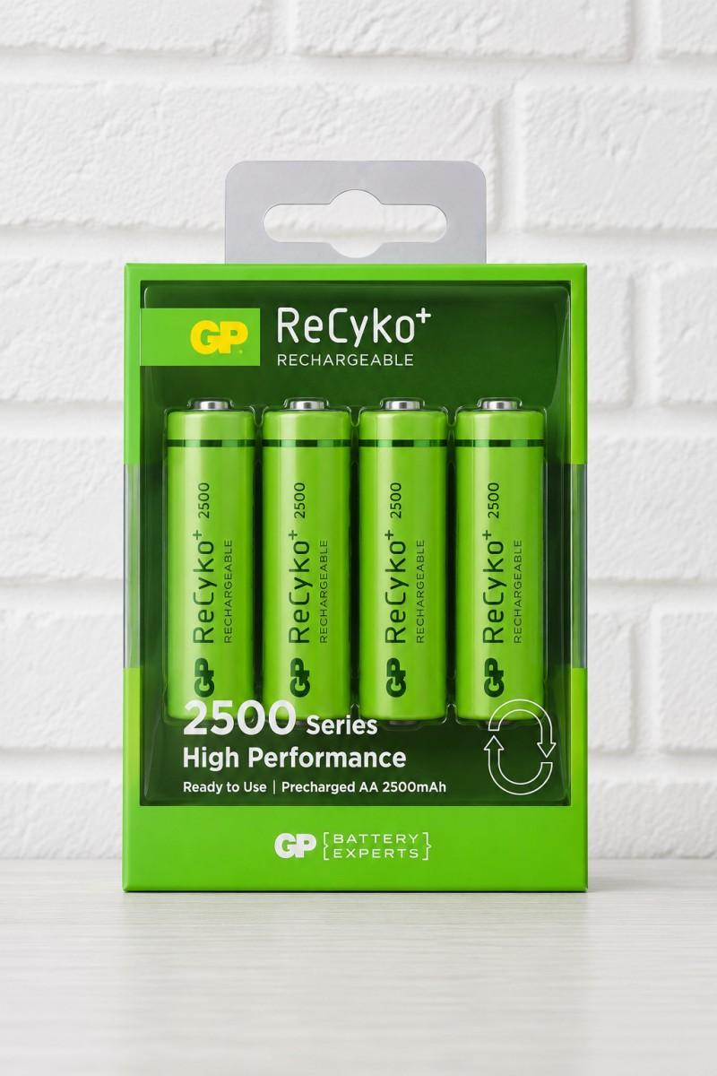 Аккумулятор ReCyko 4 шт. АА GP R-06/4bl 2500 mAh Ni-MH aktualizated desing