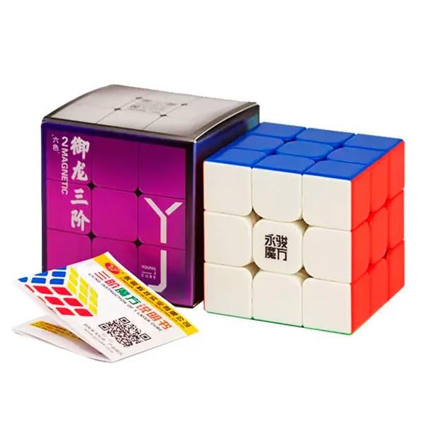 Кубик рубік магнітний 3x3 YJ YuLong V2 Magnetic