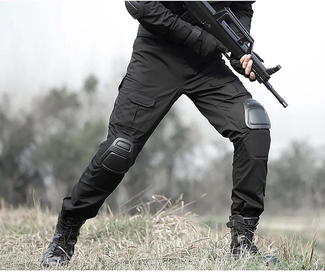 Брюки мужские рипстоп с наколенниками XXL Черный - фото 3