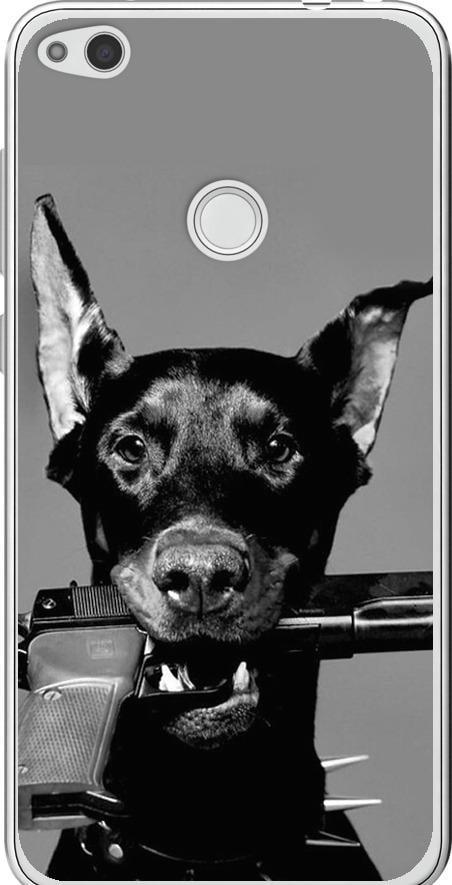 Чехол на Huawei P8 Lite (2017) Доберман (2745u-777-42517)