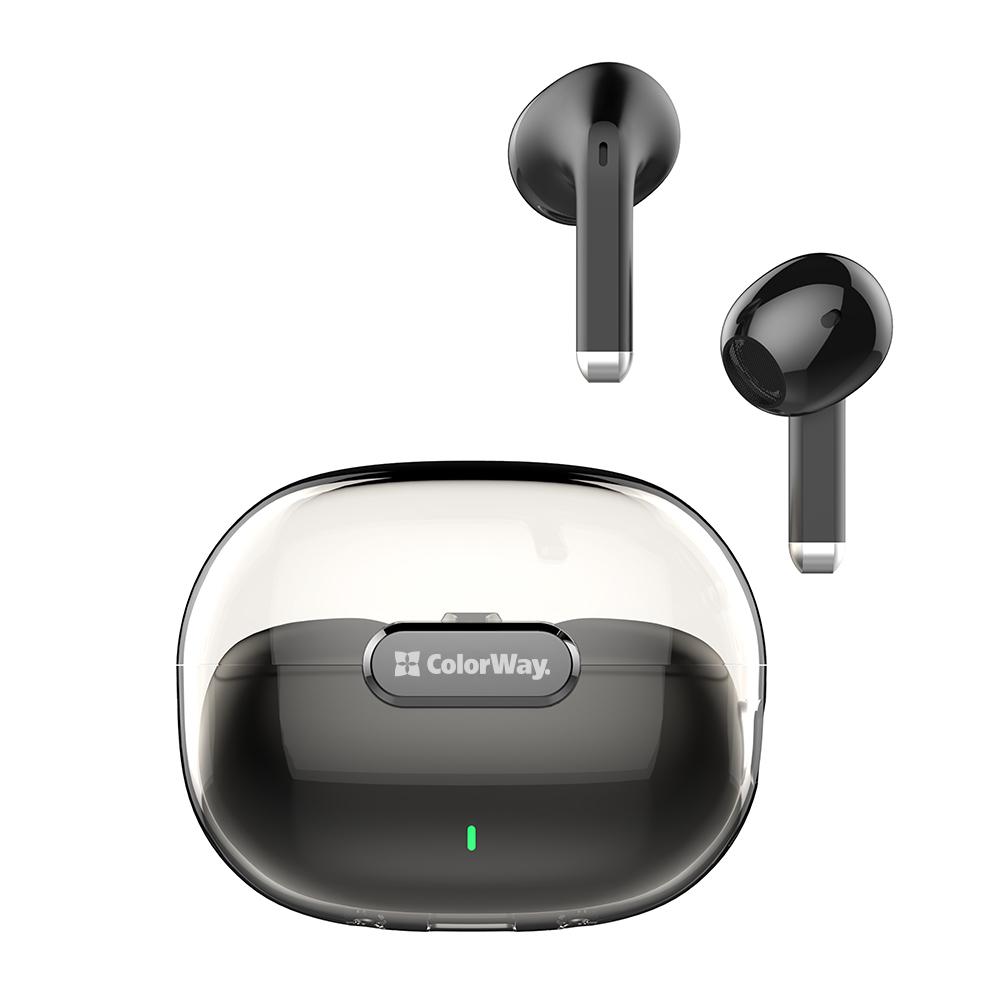 Навушники СolorWay Slim TWS-2 Earbuds Black (CW-TWS2BK) - фото 17