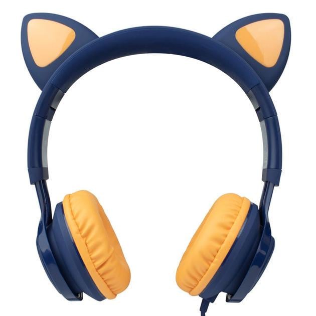 Наушники Hoco W36 Cat Ear Темно-синий (19141058) Наушники Hoco W36 Cat Ear Темно-синий (19141058)