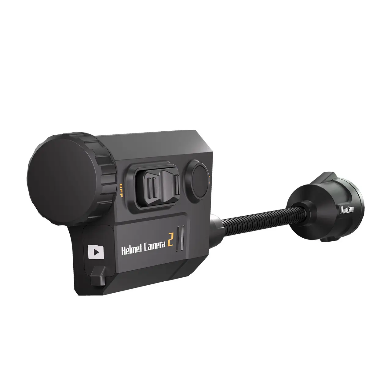 Экшн-камера RunCam Helmet Camera 2 на шлем с ночной съемкой водонепроницаемая Черный