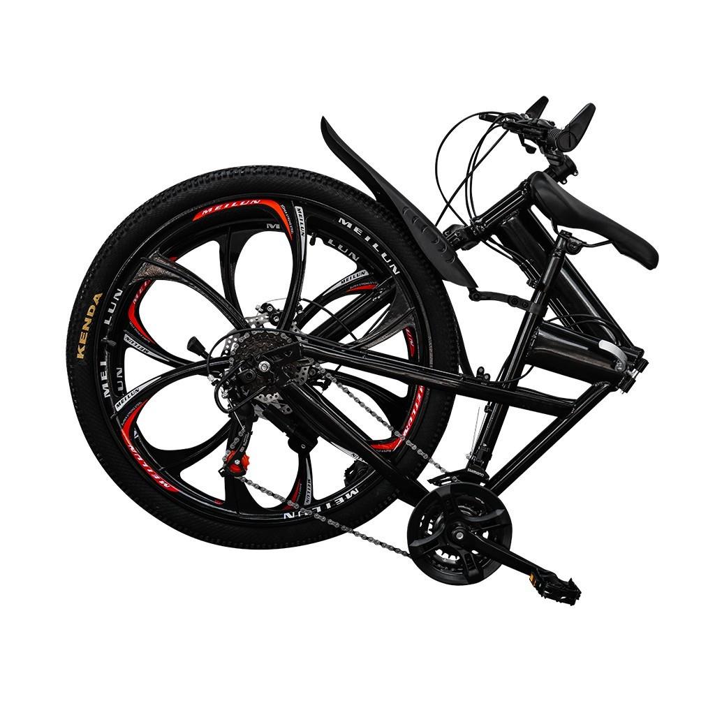 Велосипед с литыми дисками Kucher "city Style" складной 26" рама 17" Черный (1501210056) - фото 3