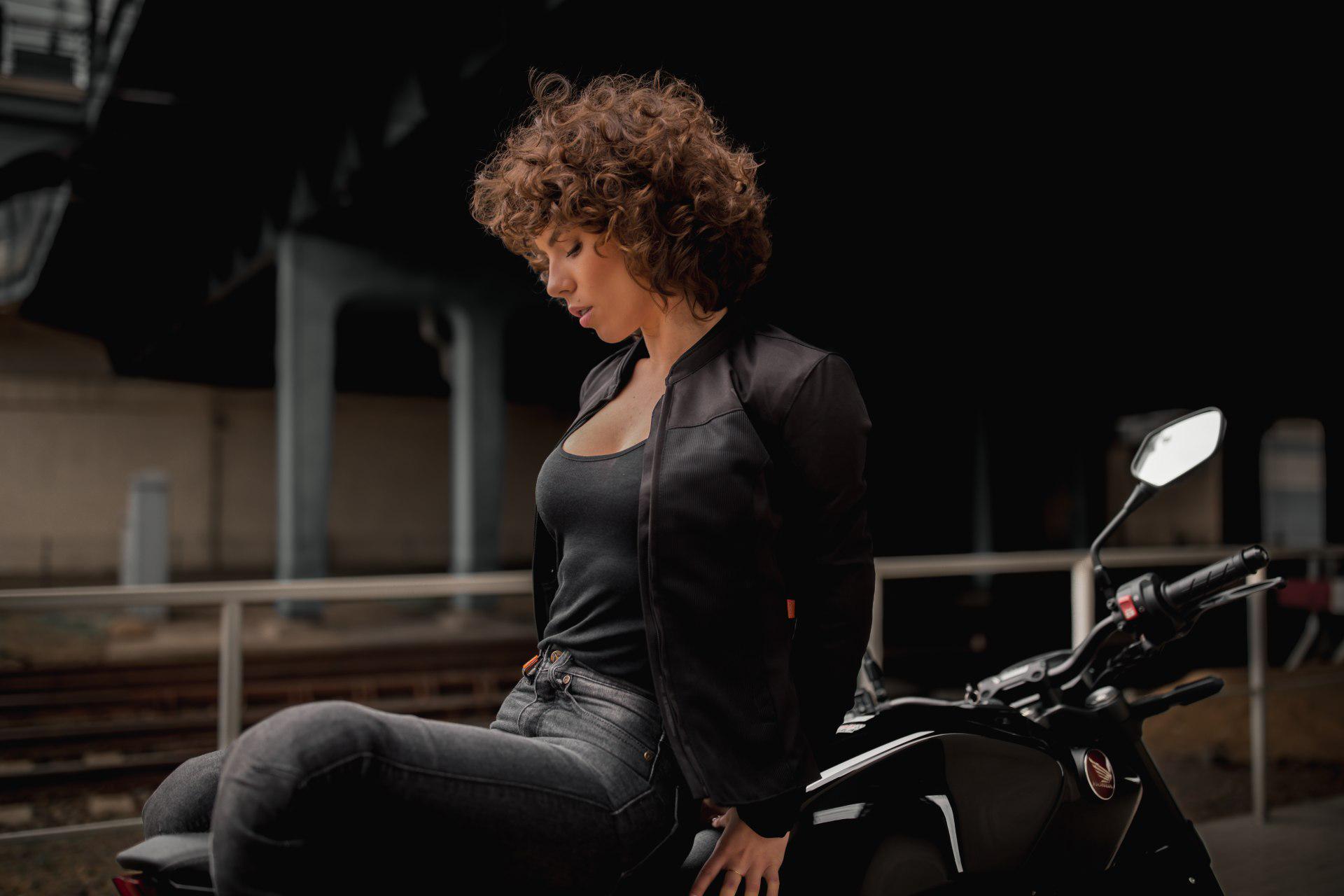 ᐉ Мотокуртка жіноча SECA SUPERLITE LADY XS Black (38036) • Краща