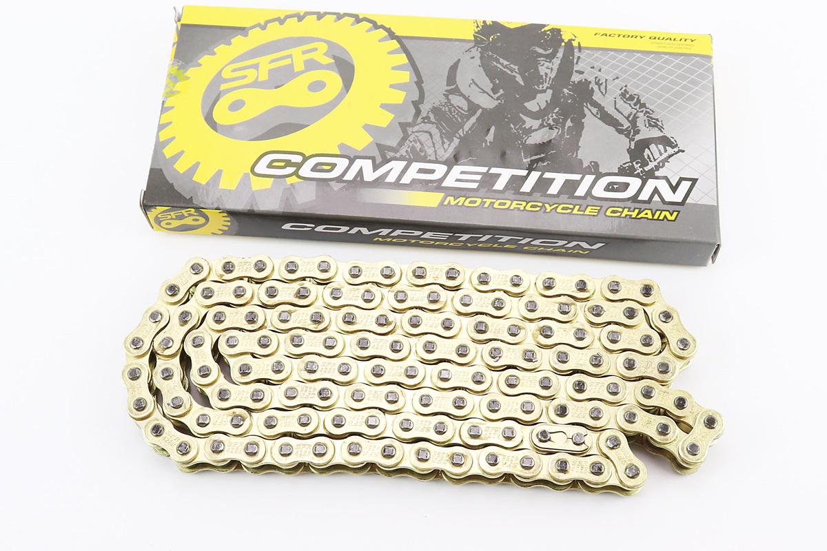 Ланцюг приводу колеса до мотоцикла Viper-125-150J 428H 128 ланок Gold (324313)