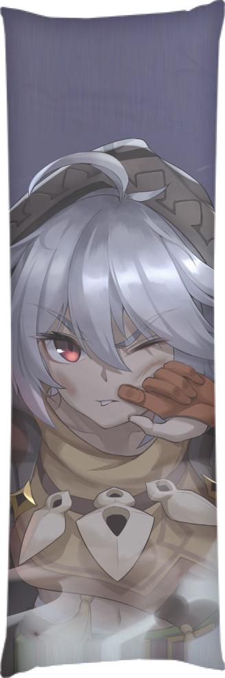 Подушка дакимакура Genshin Impact Art 6 40x100 см (13533497)