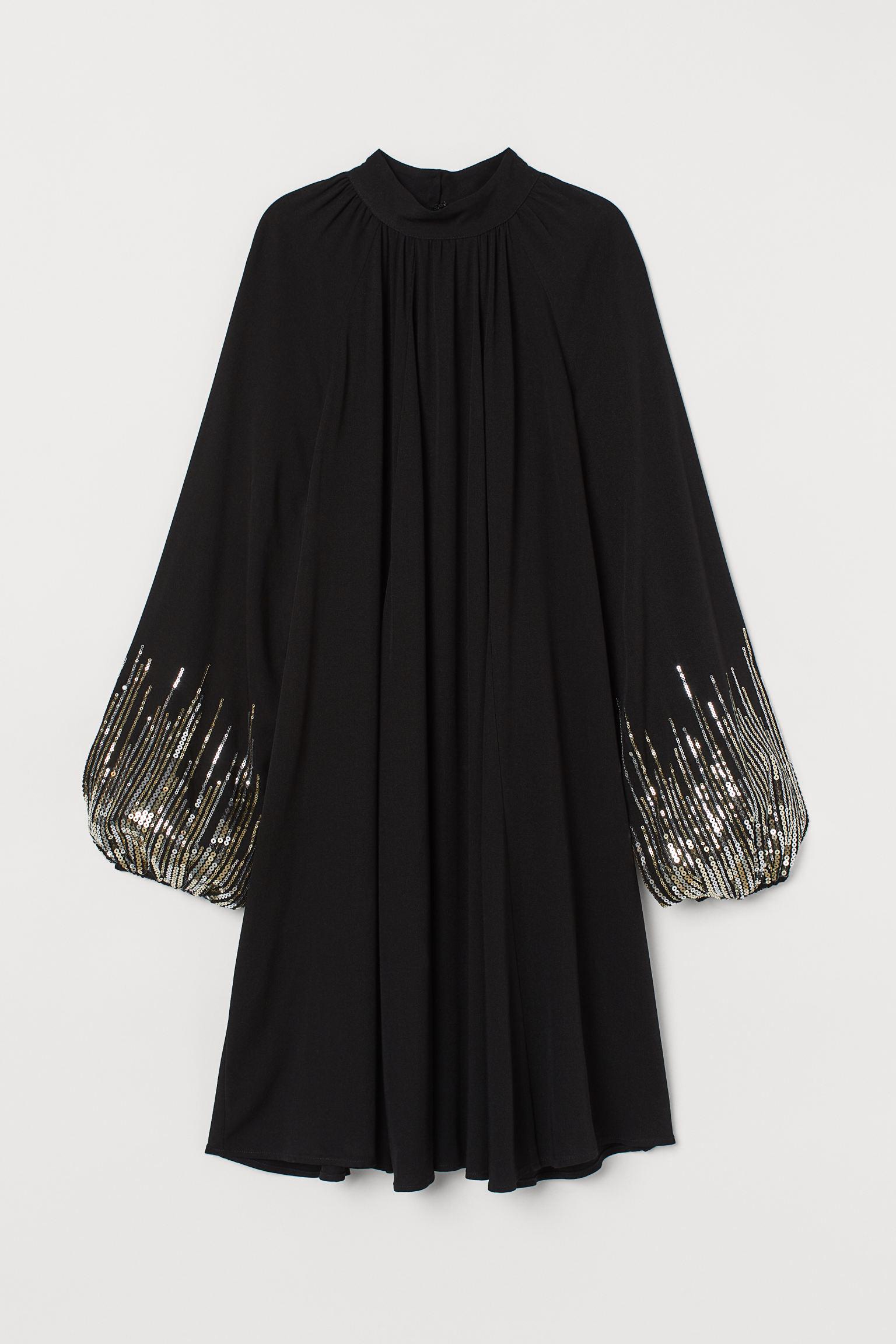 Платье H&M р. 32 Черный (2128216830)