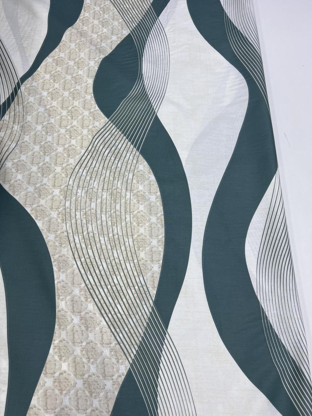 Комплект постельного белья Волна сатин двуспальный/наволочки 50х70/70х70 см (8465) - фото 3 Комплект постельного белья Волна сатин двуспальный/наволочки 50х70/70х70 см (8465) - фото 3