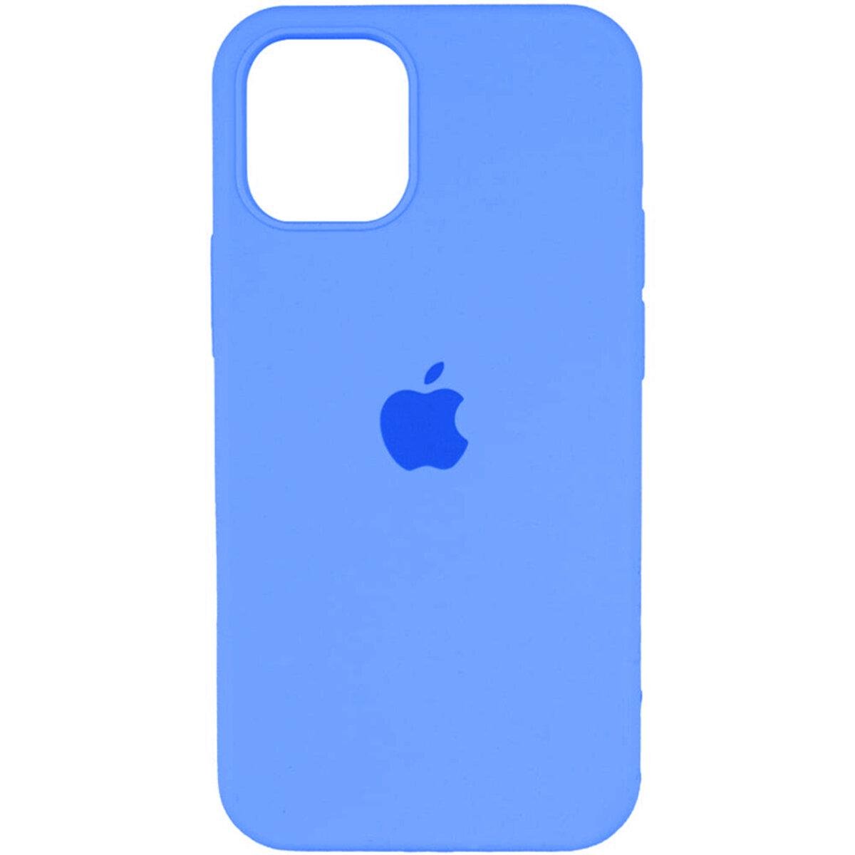 Протиударний чохол Silicone Full Case AA Open Cam для Apple iPhone 14 Surf Blue