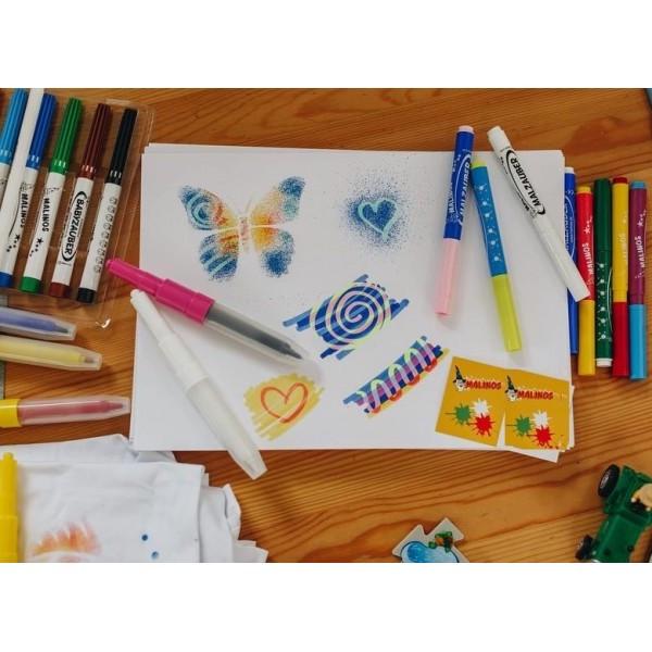 Фломастери-аерографи Malinos BLOpens Magic 5 шт. (1555) - фото 6