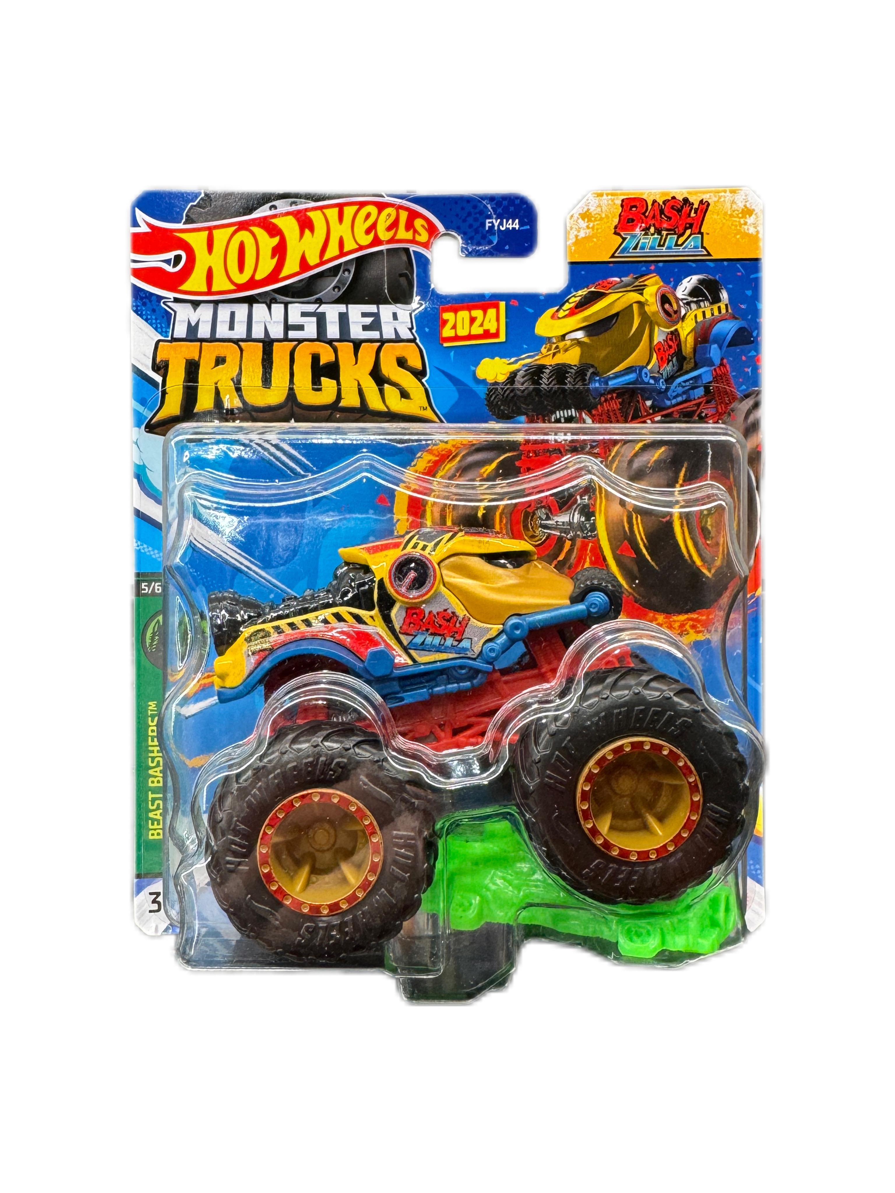 Игрушечная машинка-внедорожник Hot Wheels Monster truck Bash Zilla (21064943)