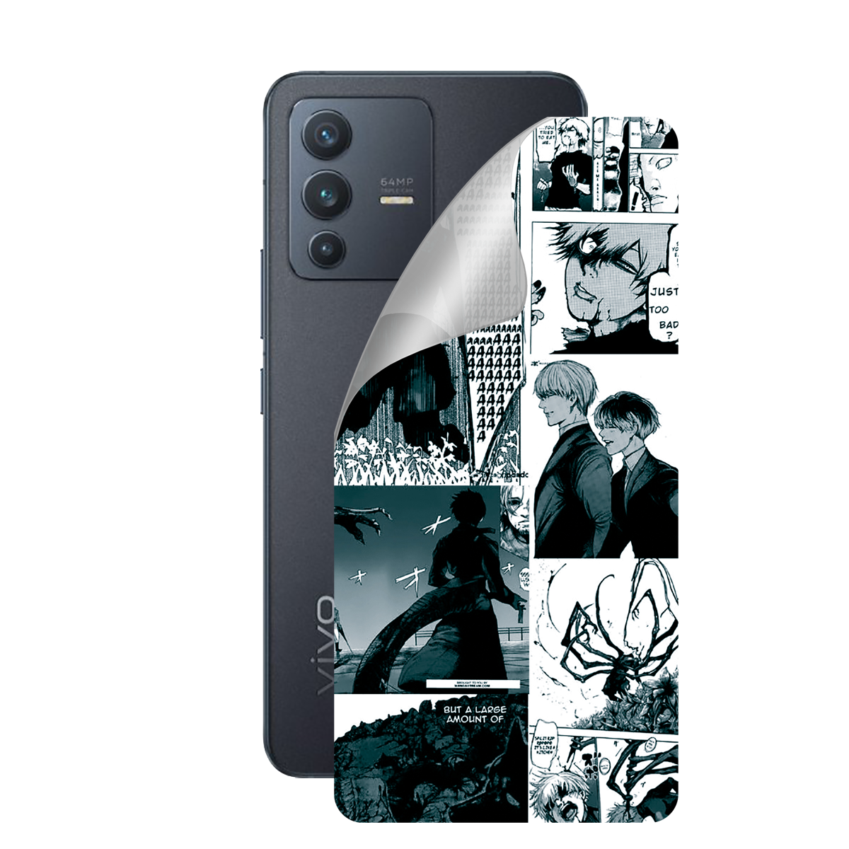 Полиуретановая пленка для Vivo V23 5G серии Print Armor