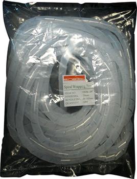 Спираль монтажная E.NEXT e.spiral.stand.12 Ø 9-65 мм 10 м Белый (s2038004) - фото 2