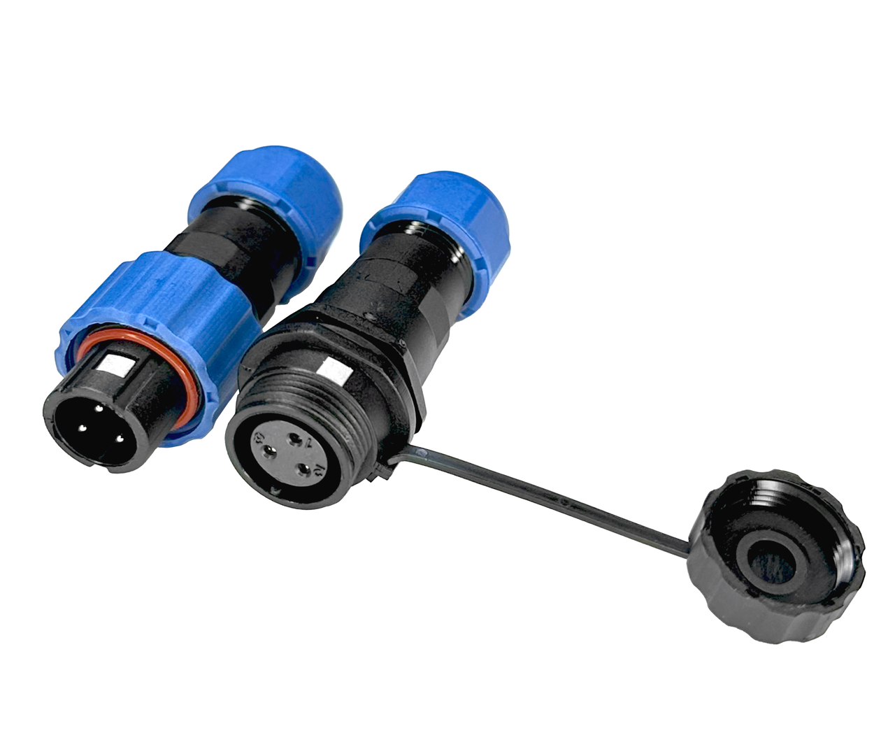 Роз'єм герметичний SP13 3D-F-M 3pin 5 А IP68 (2678556566)