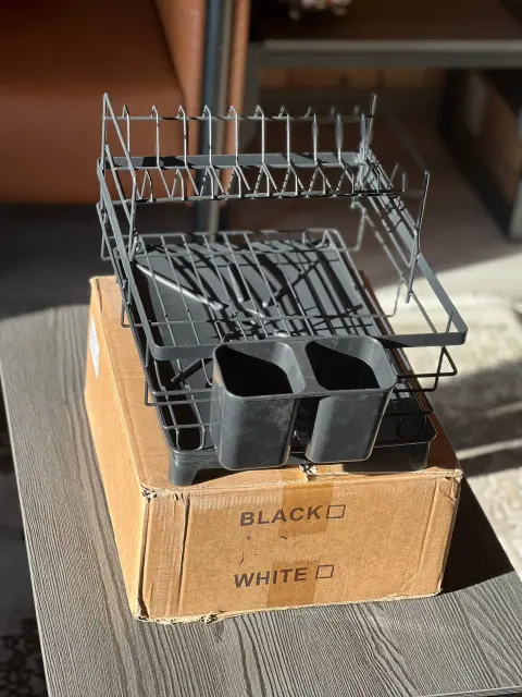 Сушилка для посуды органайзер kitchenware AND-1 - фото 3