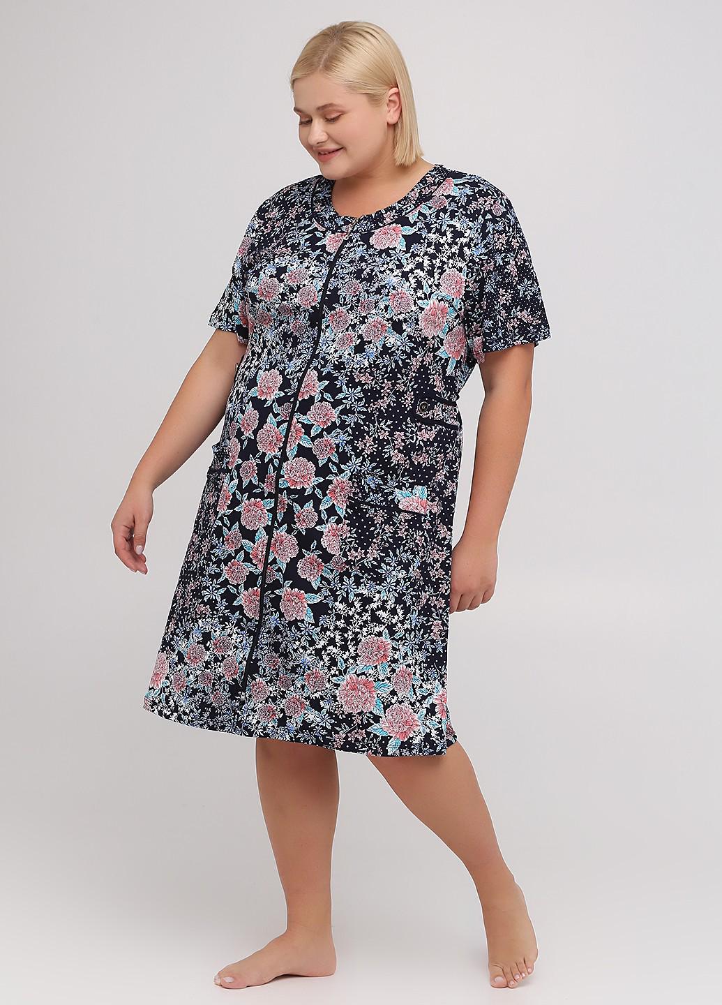 Халат женский Romeo Life 5XL Разноцветный (7434-B)