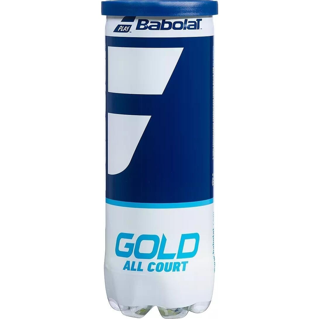 Набор мячей для тенниса Babolat Gold ALL COURT 3 шт. Желтый (501086-113y)