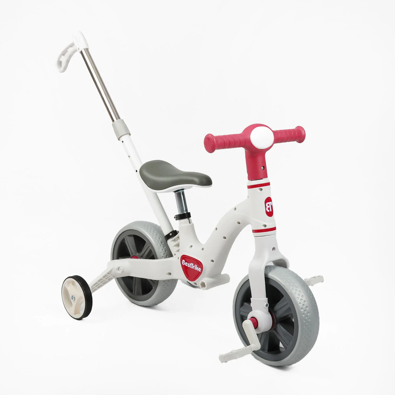 Велосипед-трансформер Best Trike BT-10562 с отцовской ручкой съемные педали фара с озвучиванием (2949424199) Велосипед-трансформер Best Trike BT-10562 с отцовской ручкой съемные педали фара с озвучиванием (2949424199)