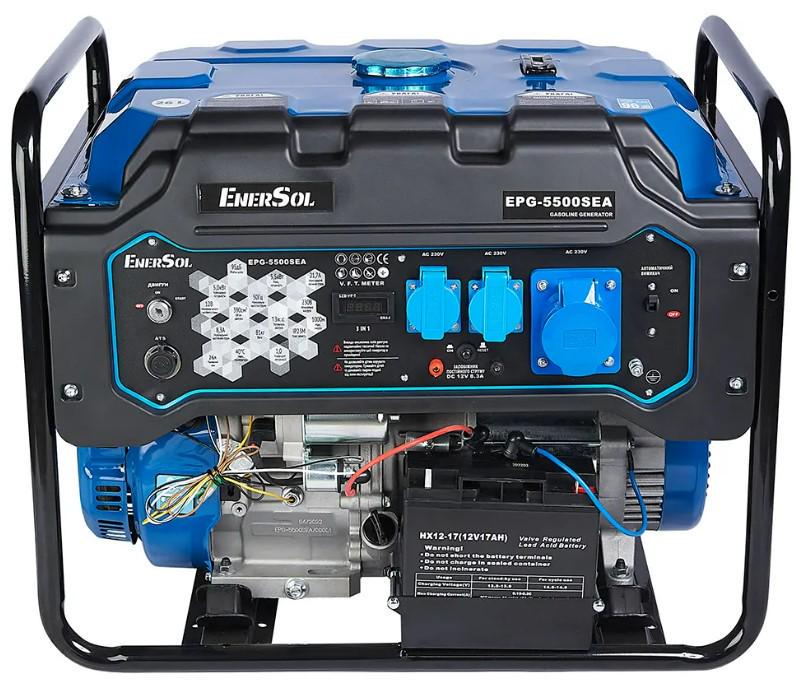 Бензиновый генератор EnerSol EPG-5500SEA 5/5,5 кВт (51924) Бензиновый генератор EnerSol EPG-5500SEA 5/5,5 кВт (51924)