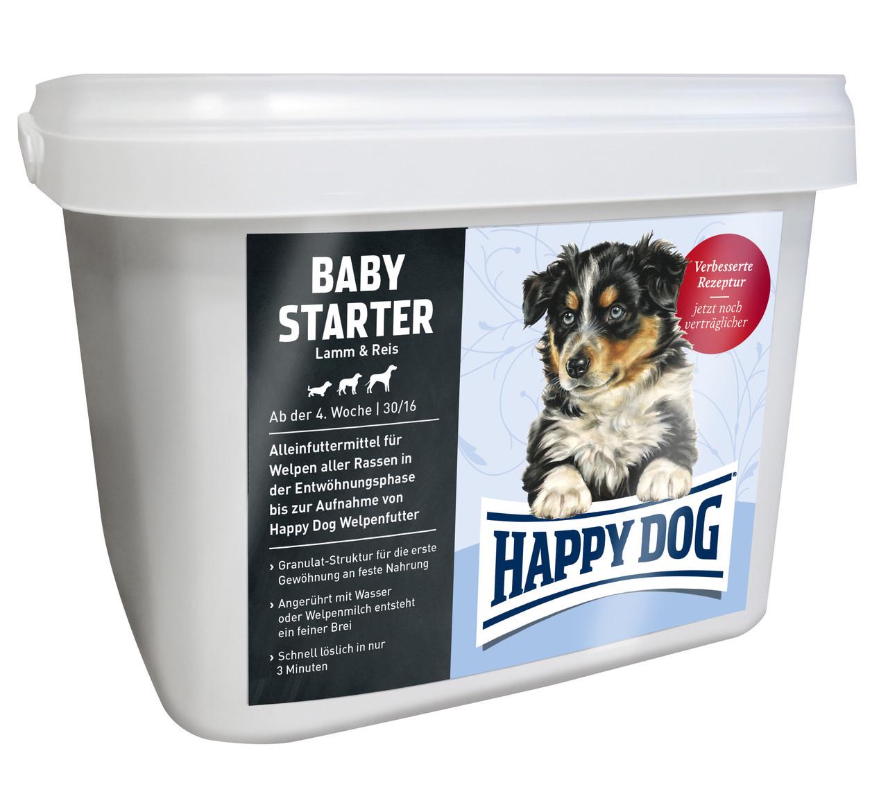 Сухой корм Happy Dog Baby Starter для щенков с 4-6 недель всех пород 4 кг (60747)