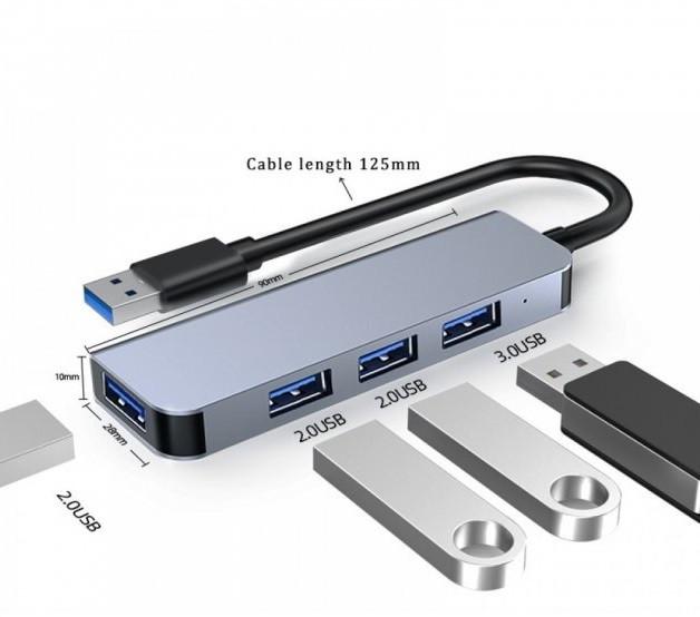 USB-хаб 3.1 разветвитель 4xUSB 3.0/USB 2.0 (000337) - фото 2