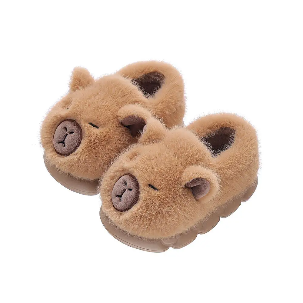 Домашние тапочки Капибары р. 39/,40 Бежевый (NR0317_1) Домашние тапочки Капибары р. 39/,40 Бежевый (NR0317_1)