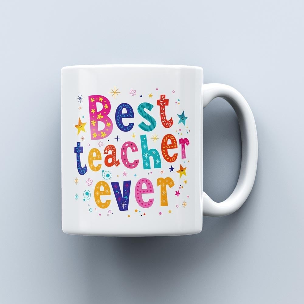 Чашка з написом Best Teacher Ever 330 мл