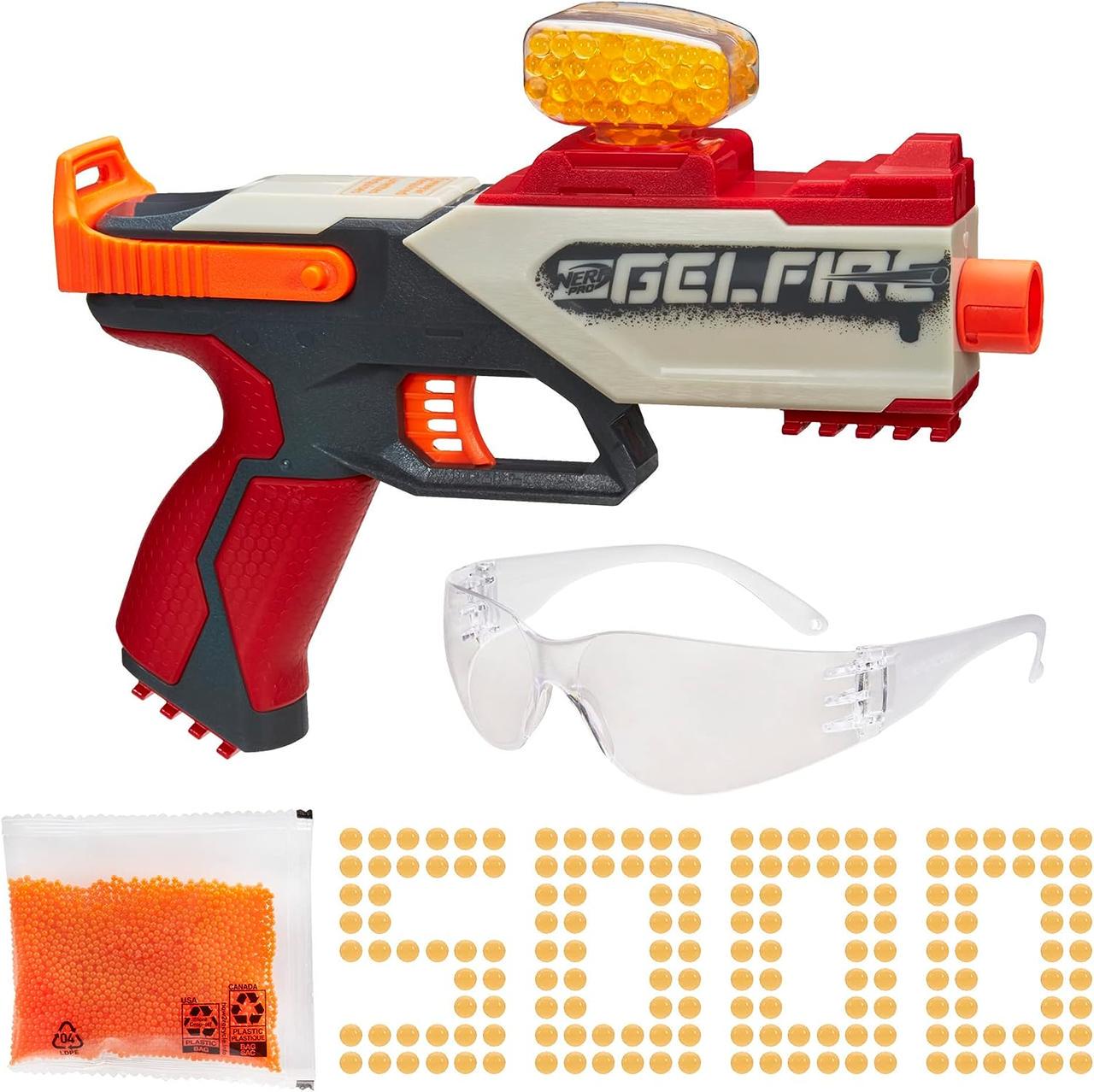 Бластер з кулями та окулярами NERF Gelfire Legion Spring Action Blaster Hasbro F7979 (20645327) - фото 10