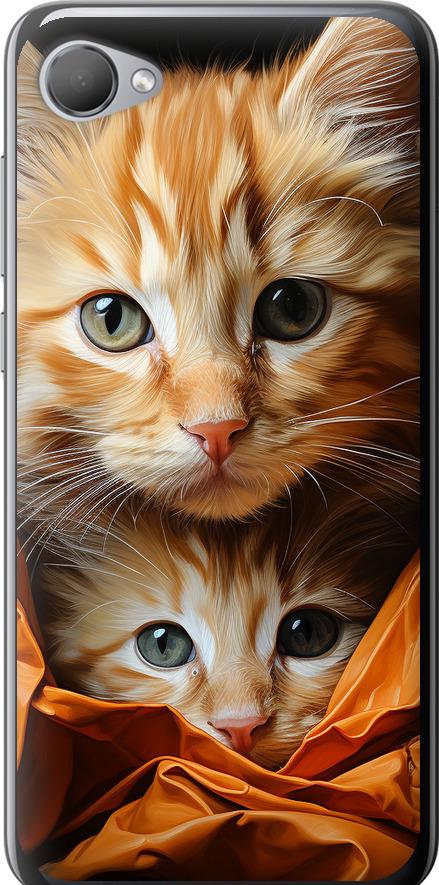 Чехол на HTC Desire 12 Котики 2 (5664u-1476-42517)