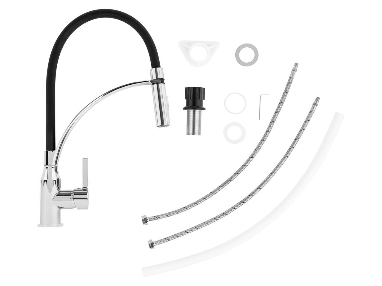 Смеситель для кухни с распылителем Livarno Home (mx9198-1) Смеситель для кухни с распылителем Livarno Home (mx9198-1)