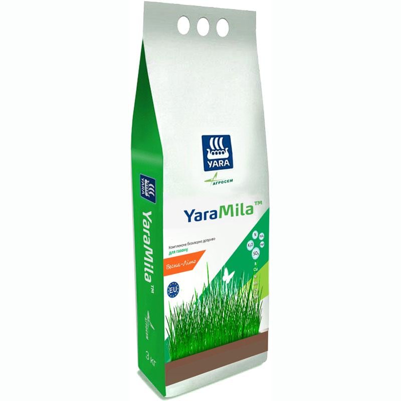 Удобрение YaraMila для газона весна-лето 3 кг. (00039)