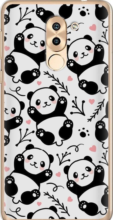 Чехол на Huawei GR5 2017 Панды (4318t-473-42517)