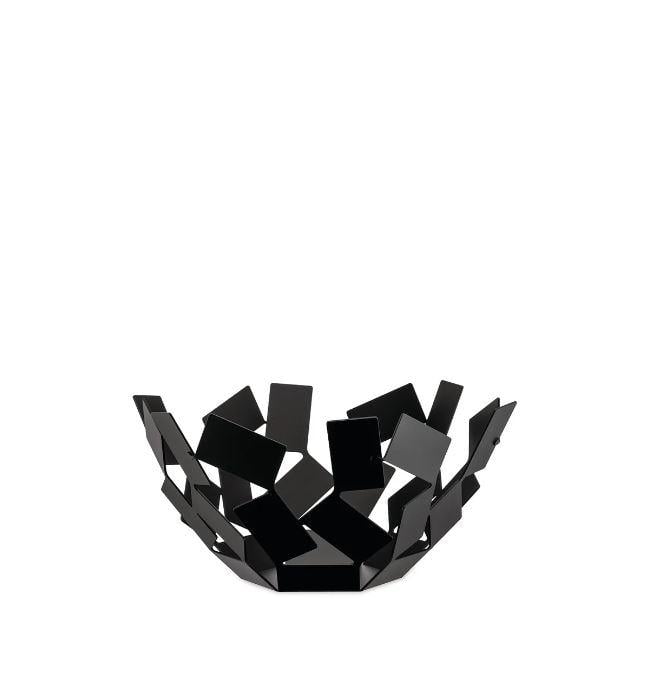 Фруктовница Alessi La Stanza dello Scirocco 27,3 см Черный (MT02BLACK) - фото 1 Фруктовница Alessi La Stanza dello Scirocco 27,3 см Черный (MT02BLACK) - фото 1