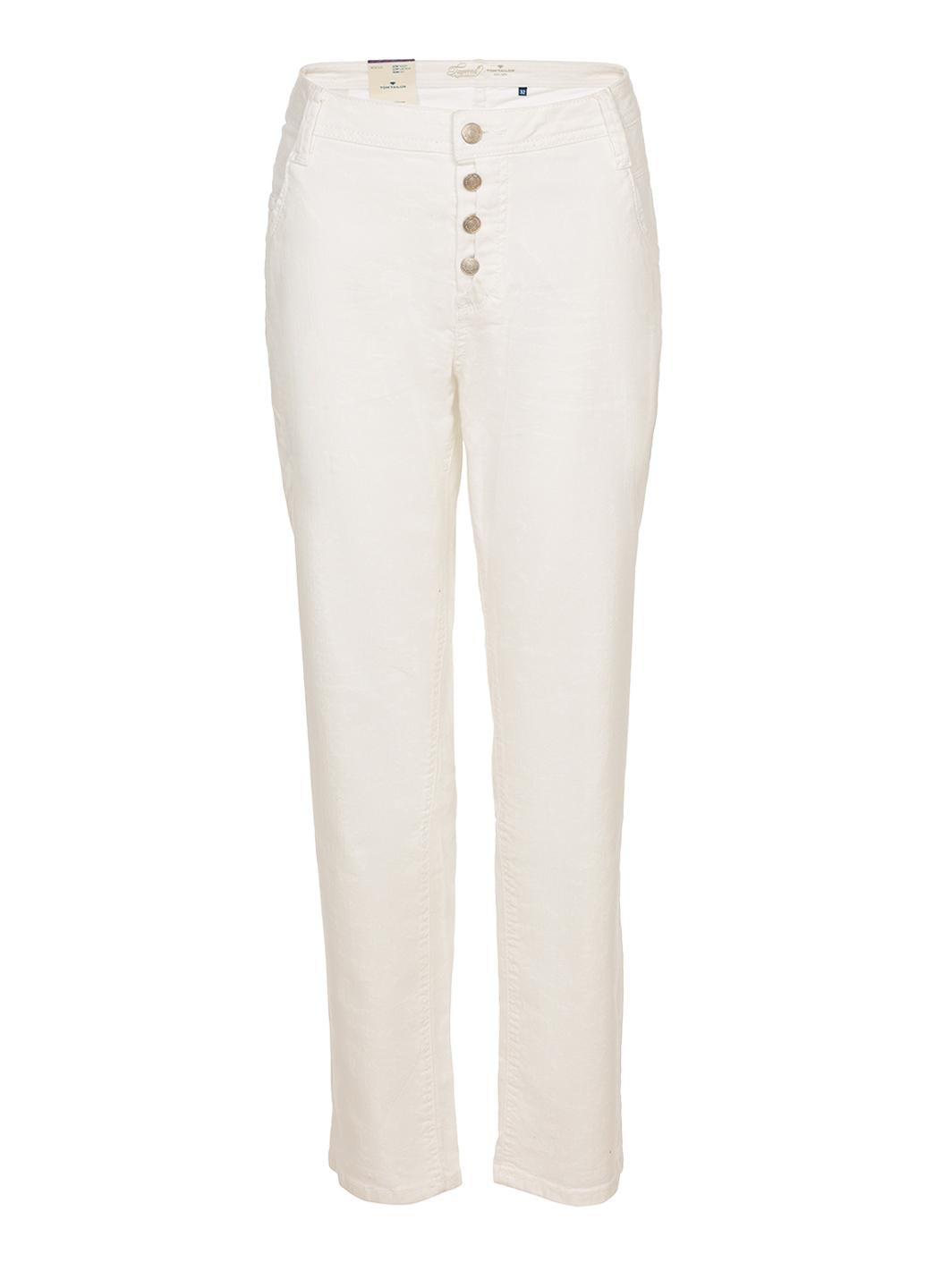 Джинсы женские Tom Tailor tapered fit р. 32-32 Белый (TT000102-01)