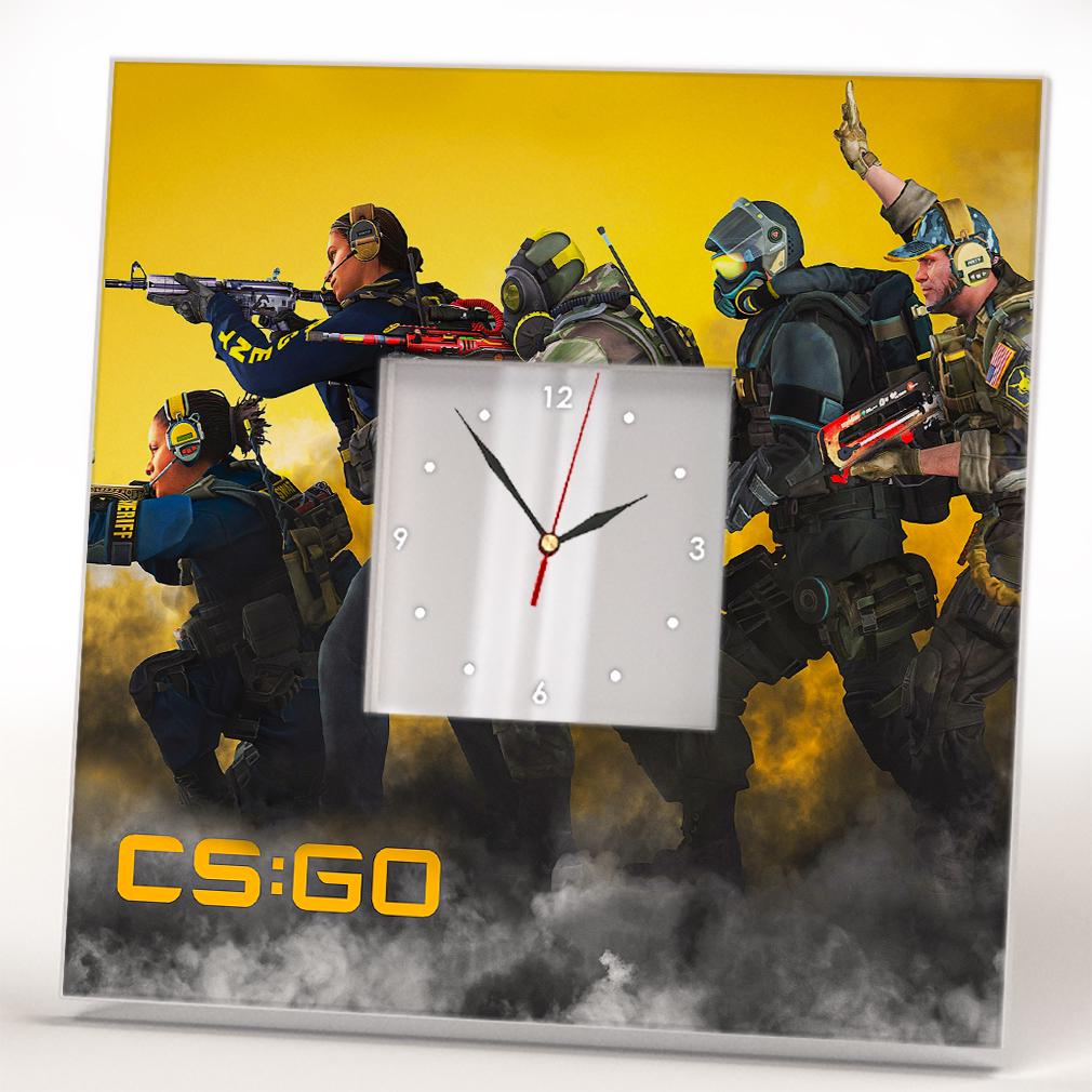 Годинник Counter-Strike 260x260 мм (C04583)